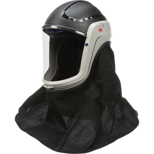 Assemblage de casque Versaflo avec visi&egrave;re de premi&egrave;re qualit&eacute; et enveloppe r&eacute;sistante aux flammes, Universel, Casque rigide, Bavette Simple PB Rental Co. Ltd.