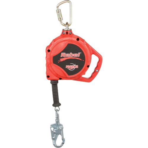 Rebel Self Retracting Lifeline, 33', Galvanized Steel, Swivel PB Rental Co. Ltd.