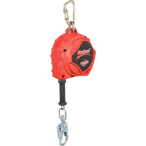 Rebel Self Retracting Lifeline, 33', Galvanized Steel, Swivel PB Rental Co. Ltd.