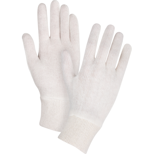 Mediumweight Inspection Gloves, Poly/Cotton, Knit Wrist Cuff, Men's PB Rental Co. Ltd.