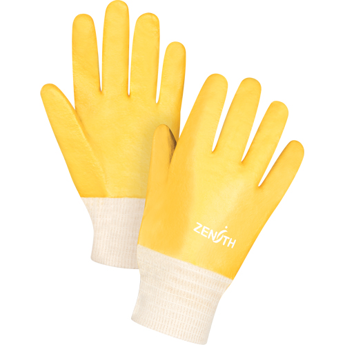 Gants &agrave; fini rugueux et r&eacute;sistants aux produits chimiques, Taille 9, 10" lo, PVC, Doublure en Interlock, 47-mil PB Rental Co. Ltd.
