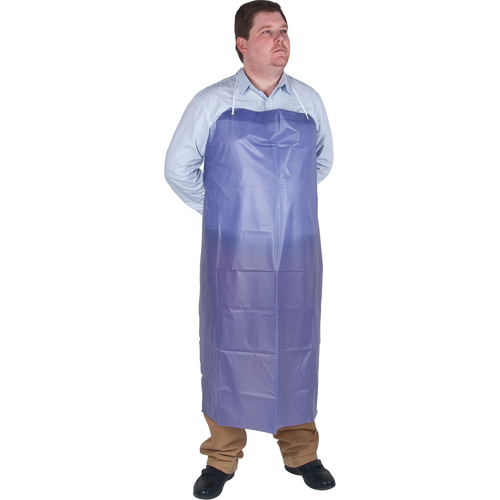 Lightweight Apron, Vinyl, 45" L x 36" W, Blue PB Rental Co. Ltd.