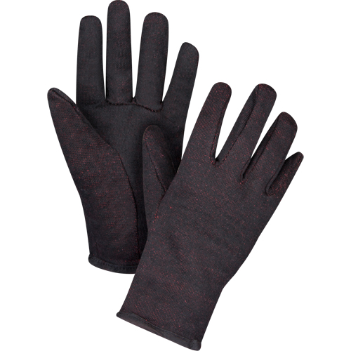 Gants de jersey, Grand, Brun, Molleton rouge, &agrave; enfiler PB Rental Co. Ltd.