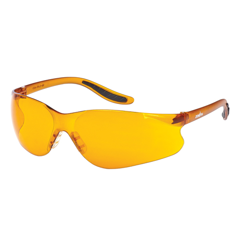 Lunettes de s&eacute;curit&eacute; s&eacute;rie Z500, Lentille Orange, Anti-&eacute;gratignures, ANSI Z87+/R&eacute;pond ou surpasse la norme CSA Z94.3 PB Rental Co. Ltd.
