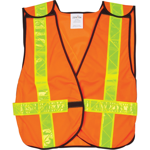 Standard-Duty Safety Vest, High Visibility Orange, X-Large, Polyester PB Rental Co. Ltd.