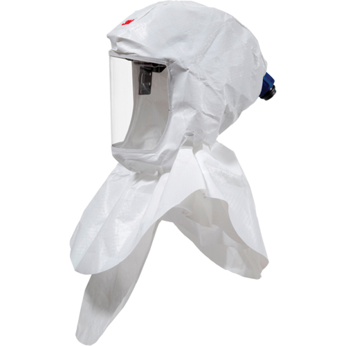 Cagoule Versaflo complet avec col interne et coiffe de premi&egrave;re qualit&eacute;, Universel, Coiffe souple, Bavette Double PB Rental Co. Ltd.
