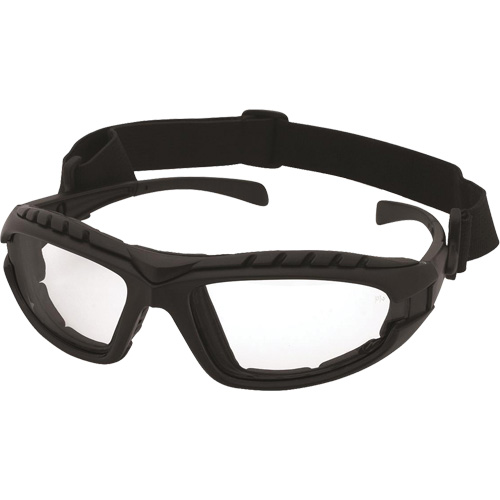 Dustdevil Black Frame Safety Glasses, Clear Lens, Anti-Fog/Anti-Scratch, ANSI Z87+/Meets/Exceeds CSA Z94.3 PB Rental Co. Ltd.