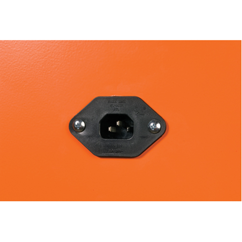 Emergency Preparedness Storage Cabinets, Steel, 4 Shelves, 65" H x 43" W x 18" D, Orange PB Rental Co. Ltd.