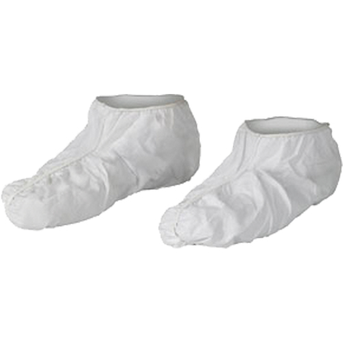 Couvre-chaussures Kleenguard A40, Moyen, Vinyle, Blanc PB Rental Co. Ltd.