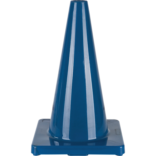 Coloured Traffic Cone, 18", Blue PB Rental Co. Ltd.