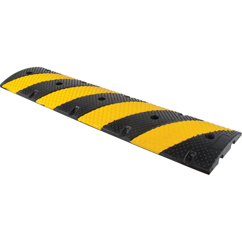 Speed Bump, Rubber, 4' L x 11-3/4" W x 2" H PB Rental Co. Ltd.