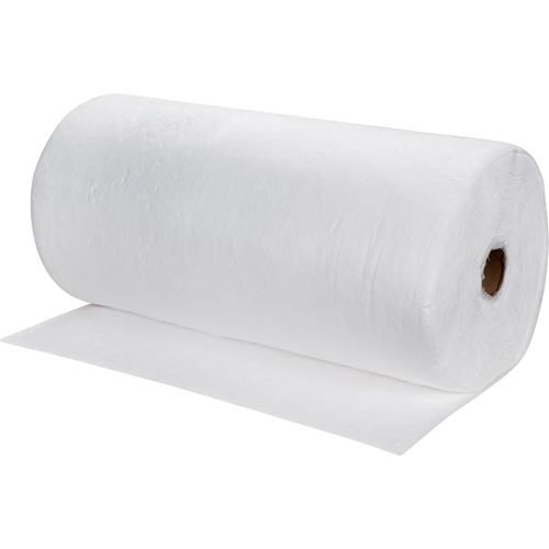 Rouleaux absorbants souffl&eacute;es de premi&egrave;re qualit&eacute;, Poids moyen, 150' lo x 30" la, Absorption 40 gal. PB Rental Co. Ltd.