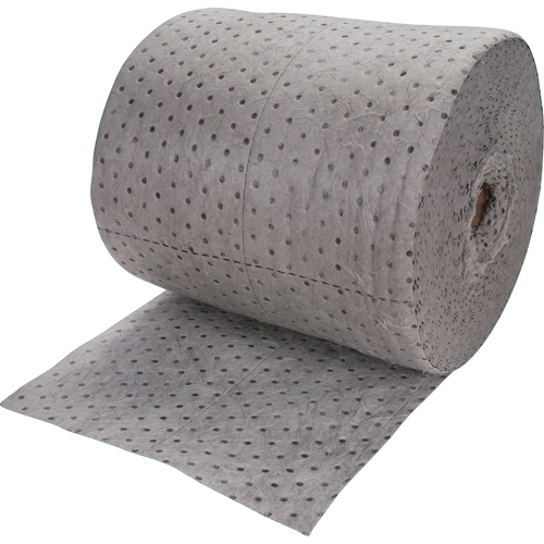 Rouleaux absorbants li&eacute;s de premi&egrave;re qualit&eacute;, Poids moyen, 150' lo x 15" la, Absorption 20 gal. PB Rental Co. Ltd.