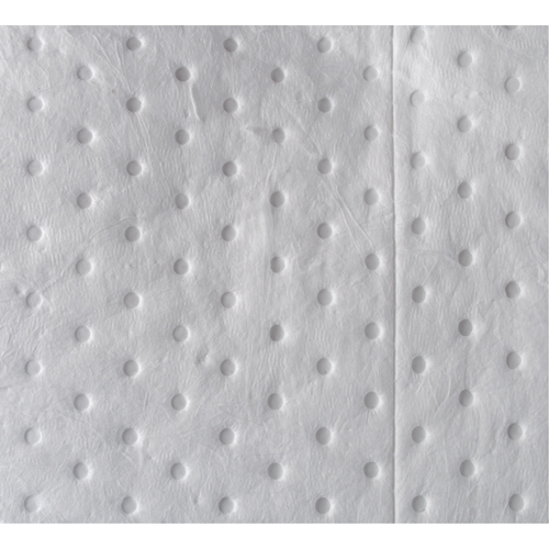 Feuilles absorbantes li&eacute;es de premi&egrave;re qualit&eacute;, Huile seulement, 15" x 17", 8 gal. d'absorption PB Rental Co. Ltd.