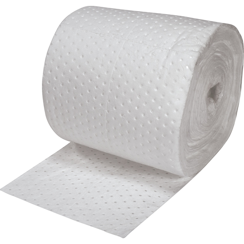 Premium Fine Fiber Sorbent Rolls, Heavyweight, 150' L x 15" W, 25 gal. Absorbancy PB Rental Co. Ltd.