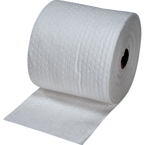 Premium Laminated (SMS) Sorbent Rolls, Heavyweight, 150' L x 15" W, 25 gal. Absorbancy PB Rental Co. Ltd.