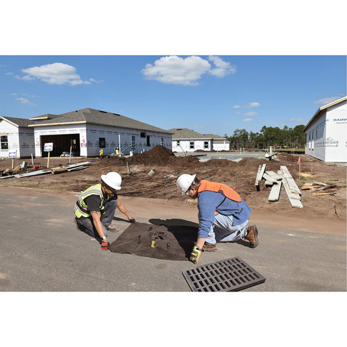 Plus Ultra-Drain Guard&reg; Catch Basin Insert, Oil & Sediment, 48" L x 36" W PB Rental Co. Ltd.