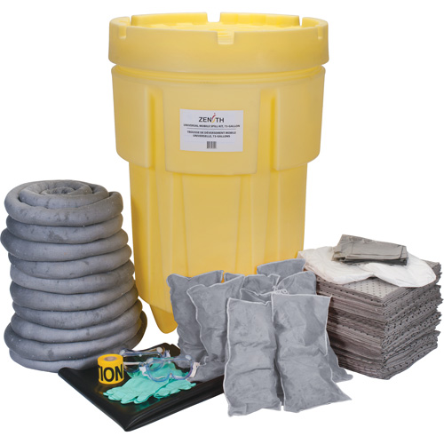 Shop Spill Kit, Universal, Drum, 95 US gal. Absorbancy PB Rental Co. Ltd.