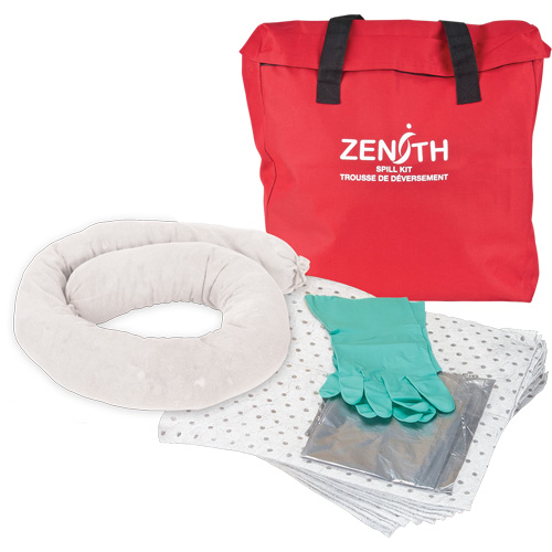 Trousse &eacute;conomique de lutte contre les d&eacute;versements, Huile seulement, Sac, Absorbance de 5 gal. US PB Rental Co. Ltd.