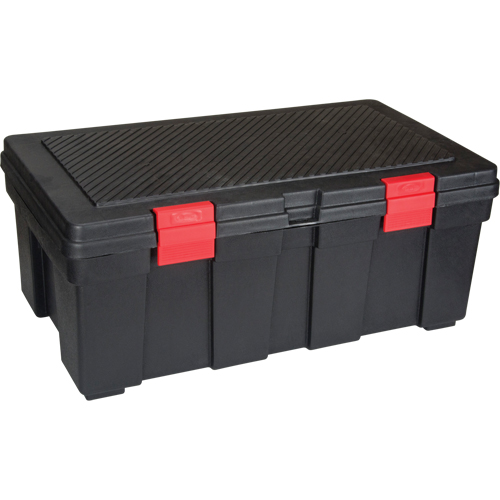 Water Resistant Storage Container, 33" W x 19" D x 13" H, Black PB Rental Co. Ltd.