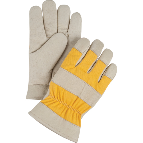 Gants de travail doubl&eacute;s pour l'hiver de premi&egrave;re qualit&eacute;, 2T-Grand, Paume en Cuir fleur de porc, Doublure en Molleton de mousse PB Rental Co. Ltd.