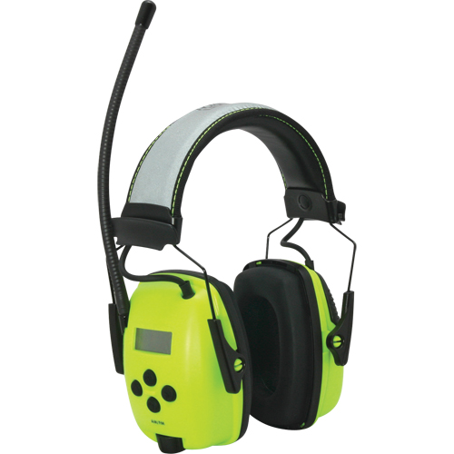 Howard Leight Sync Radio Hi-Visibility Earmuffs, Headband Style, 25 dB PB Rental Co. Ltd.