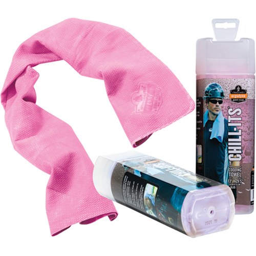 Chill-Its&reg; 6602 Cooling Towels, Pink PB Rental Co. Ltd.