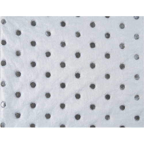 Feuilles absorbantes en fibres fines de calibre industriel, Huile seulement, 15" x 17", 40 gal. d'absorption PB Rental Co. Ltd.