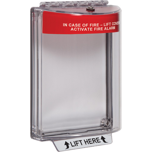 Universal Stopper&reg; Fire Alarm Covers, Flush PB Rental Co. Ltd.