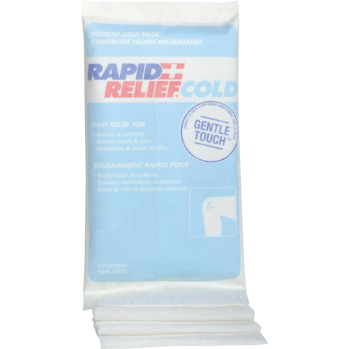 Compresses instantan&eacute;es avec envelope auto-adh&eacute;sive, Froid, Utilisation unique, 6" x 9" PB Rental Co. Ltd.