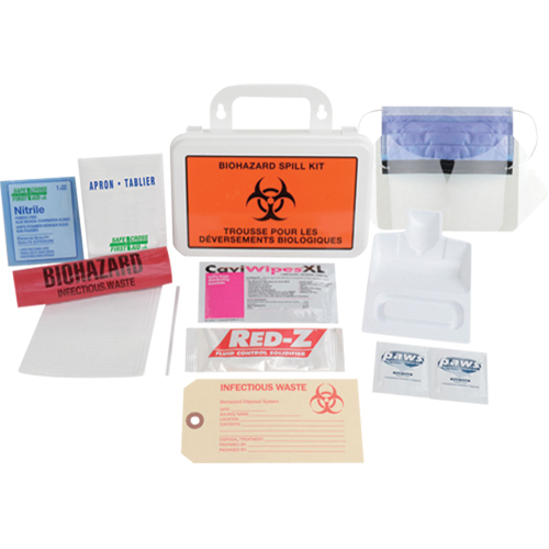 Trousse de luxe de nettoyage de d&eacute;versement, Biorisque, Mallette PB Rental Co. Ltd.