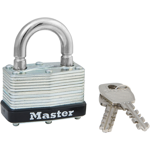 Laminated Padlock, Silver, Keyed Alike, Laminated Steel, 1-3/4" Width PB Rental Co. Ltd.
