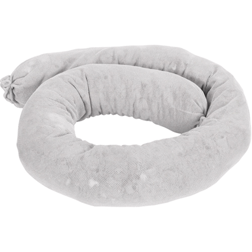 Remblais tubulaires absorbants, Huile seulement, Absorption 45 gal., 3" la x 4' lo, Pqt de 25 PB Rental Co. Ltd.