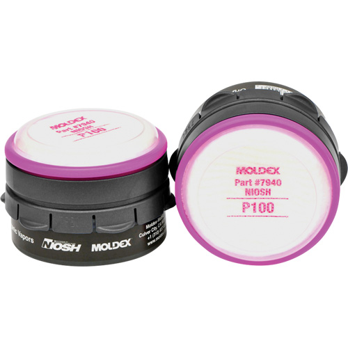 Respirator Cartridges, Combination Gas/Vapour Cartridge and Particulate Filter/Gas/Vapour Cartridge, Organic Vapour/P100 PB Rental Co. Ltd.