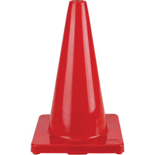 Coloured Traffic Cone, 18", Red PB Rental Co. Ltd.
