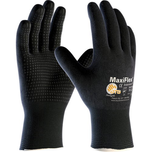 ATG MaxiFlex&reg; EnduranceTM 34-8745 Gloves, 7/Small, Foam Nitrile Coating, 15 Gauge, Nylon Shell PB Rental Co. Ltd.