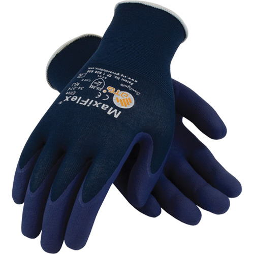 Gants ATG MaxiFlex Elite 34-274, 6/T-petit, R&ecirc;vetement Mousse de nitrile, Calibre 18, Enveloppe en Nylon PB Rental Co. Ltd.