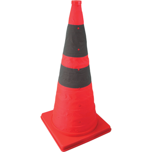 Collapsible Lighted Cone, 28" H, Orange PB Rental Co. Ltd.
