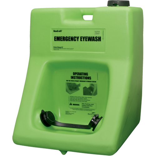 Fendall Porta Stream&reg; II Eyewash Station, Pressurized, 16 gal. Capacity, Meets ANSI Z358.1 PB Rental Co. Ltd.