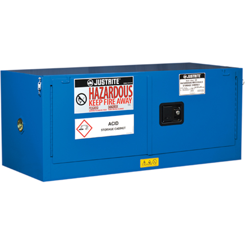 ChemCor&reg; Lined Hazardous Material Piggyback Safety Cabinets, 12 gal., 43" x 18" x 18" PB Rental Co. Ltd.