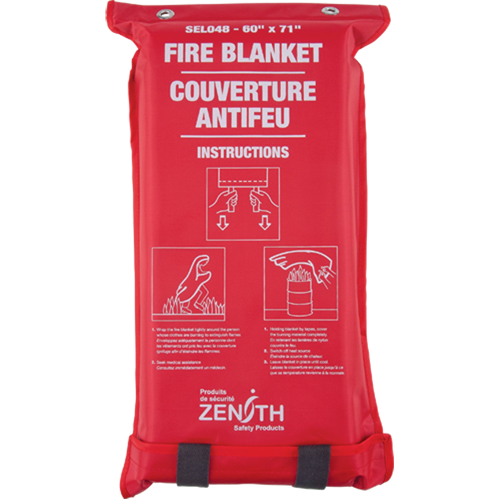 Couverture anti-feu, Fibre de verre, 60"la x 71"lo PB Rental Co. Ltd.