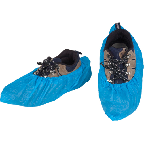 Couvre-chaussures CPE, 2T-Grand, Poly&eacute;thyl&egrave;ne, Bleu PB Rental Co. Ltd.