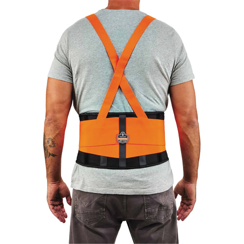 ProFlex 100HV Economy Spandex Hi-Vis Back Support Brace, Elastic, Small PB Rental Co. Ltd.