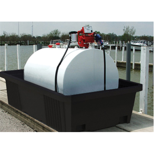 Poly-Tank&reg; Containment Unit 550 Without Drain, 113" L x 71" W x 32" H, 750 US gal. Capacity PB Rental Co. Ltd.