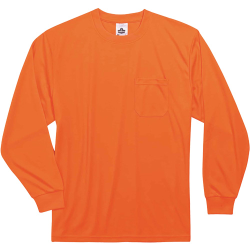 Chandail &agrave; manches longues non certifi&eacute; GloWear 8091, Polyester, Petit, Orange haute visibilit&eacute; PB Rental Co. Ltd.