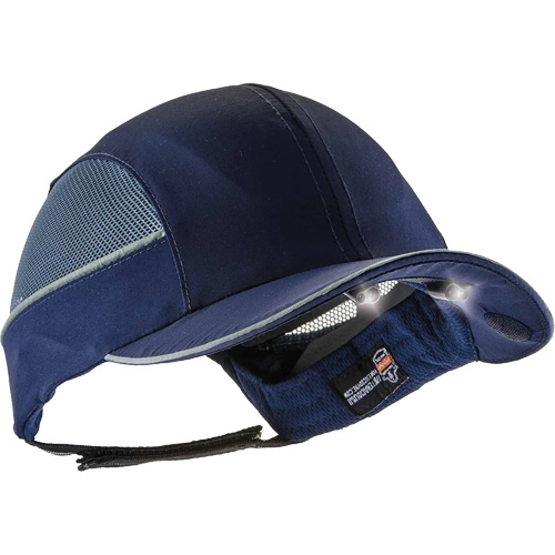 Casquette &agrave; bord long avec &eacute;clairage DEL Skullerz 8960, Bleu marin PB Rental Co. Ltd.
