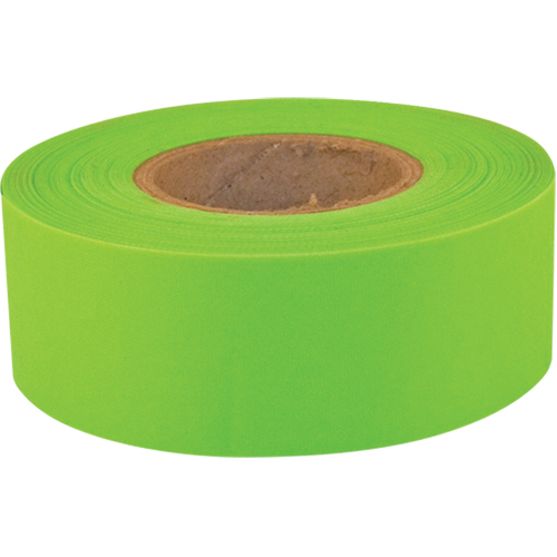 Ruban de signalisation Sub-Zero, 1,2" la x 150' lo, Lime fluorescent PB Rental Co. Ltd.