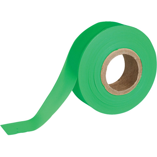 Flagging Tape, 1.188" W x 150' L, Fluorescent Green PB Rental Co. Ltd.
