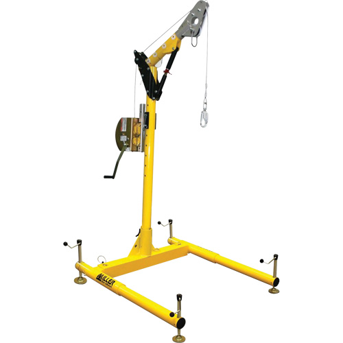 Syst&egrave;me de palan 4 mcx avec palan/treuil Manhandler PB Rental Co. Ltd.