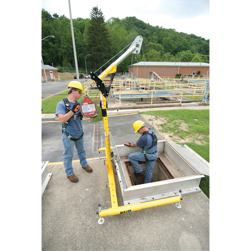 Syst&egrave;me de palan 4 mcx avec palan/treuil Manhandler PB Rental Co. Ltd.